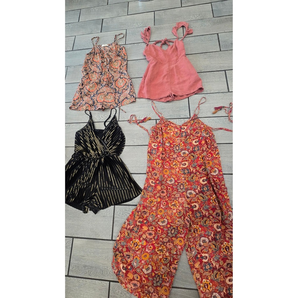 Womens Romper Jumpsuit Bundle Topshop Urban Outfitters Xhilaration Vanilla Star